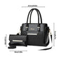 2024 Large Capacity Crocodile 2 Handbag Bags High Quality Large Shoulder Women Fashion - Bama style