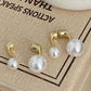 🎉 2024 New Luxury Pearl Simple Earrings Jewelry - Bama style