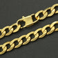 Jewelry Stainless Steel Bracelet 6/8/10/12 Mm 8 Inches Curb Chain Punk Hip-hop - Bama style