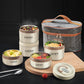 18/8 Stainless Steel Thermal Food Container Bento Lunch Box Set Keep Warm Lunch 