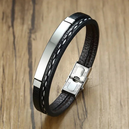 leatherwear-weave-trendy-for-men-bracelet-leisure-color-contrast-stainless-steel-bangle-547513.webp