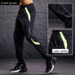 Men Sport Pants Running With Zipper Pockets Soccer Training Jogging Fitness Football - Bama style