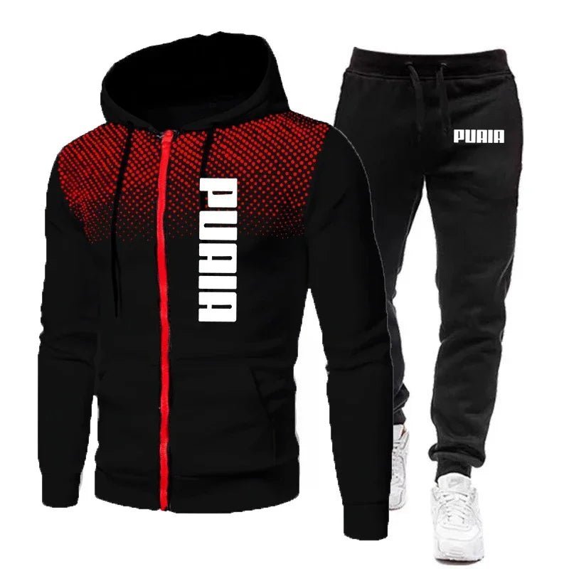 Men's Sports Fitness Wear Thin Section Breathable Hoodie or Sports Pants Breathable - Bama style