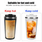 Thermos Cafe Car Leak - Proof Mug Travel Cup for Tea, Water, and Coffee - 380/510ML - Bama style