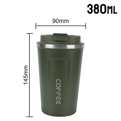 Thermos Cafe Car Leak - Proof Mug Travel Cup for Tea, Water, and Coffee - 380/510ML - Bama style