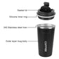 Thermos Cafe Car Leak - Proof Mug Travel Cup for Tea, Water, and Coffee - 380/510ML - Bama style