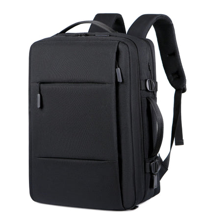 Travel Bag Business School Backpack Expandable USB Bag Large Capacity Laptop Waterproof Fashion - Bama style