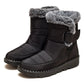 Winter Shoes For Women Heeled Waterproof Snow Boots Elegant Warm - Bama style