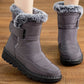 Winter Shoes For Women Heeled Waterproof Snow Boots Elegant Warm - Bama style