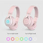 Wireless Bluetooth Over Ear Earphones Foldable Children Learning Headphone HIFI Stereo Noise Canceling Music - Bama style