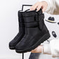 Women Snow Boots Plush Slip On Platform Ladies Shoes Waterproof - Bama style