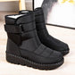 Women Snow Boots Plush Slip On Platform Ladies Shoes Waterproof - Bama style