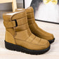 Women Snow Boots Plush Slip On Platform Ladies Shoes Waterproof - Bama style