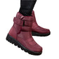 Women Snow Boots Plush Slip On Platform Ladies Shoes Waterproof - Bama style